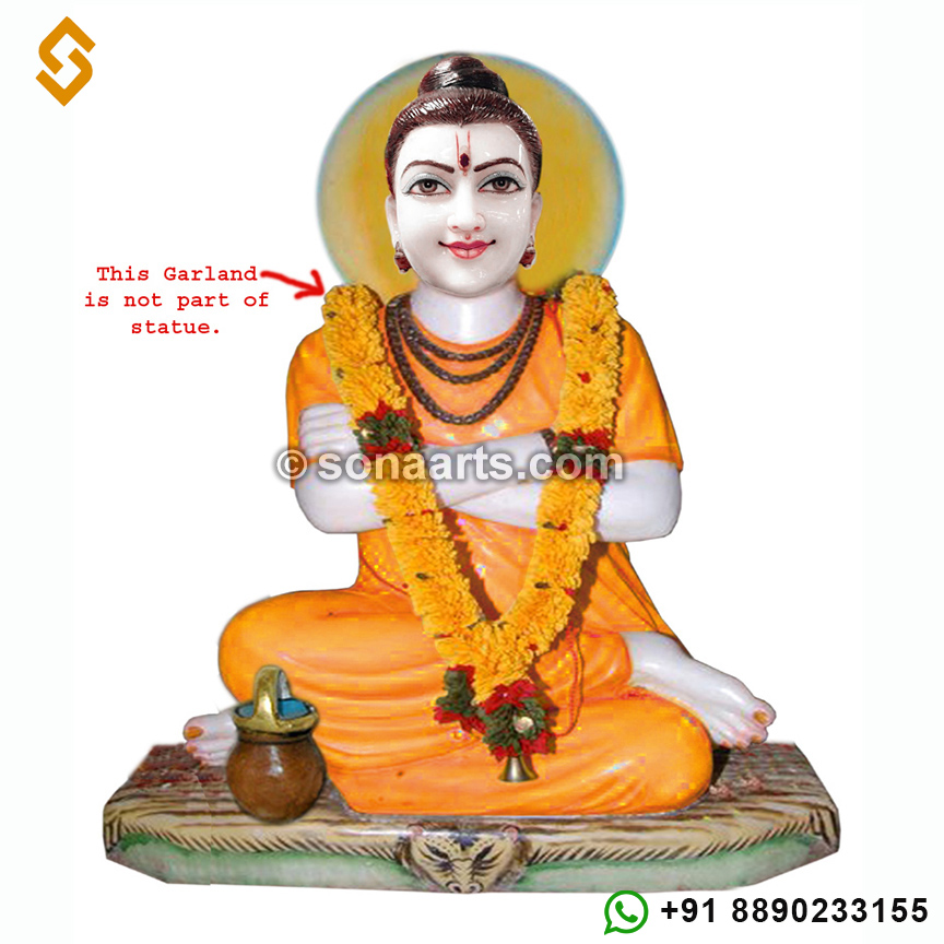 Sripada Sri Srivallabha Figurine in Marble