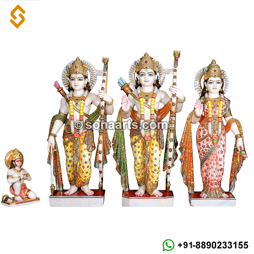 Exclusively Designed Ram Darbar Statue Set