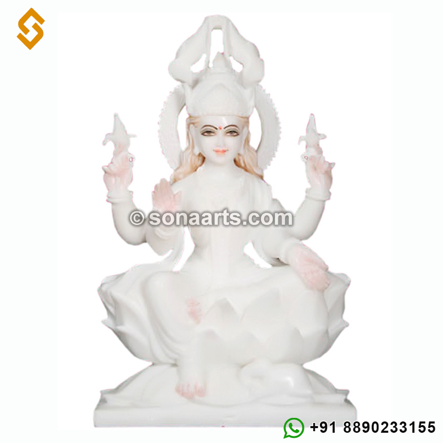 Exquisite Idol of Goddess Lakshmi
