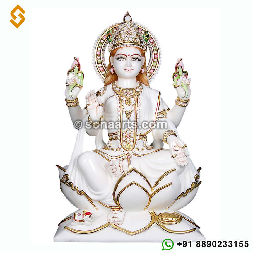Goddess Lakshmi Ji from Marble