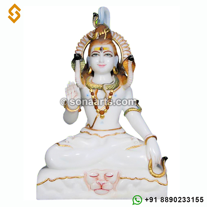 Lord Shiva Murti made in marble