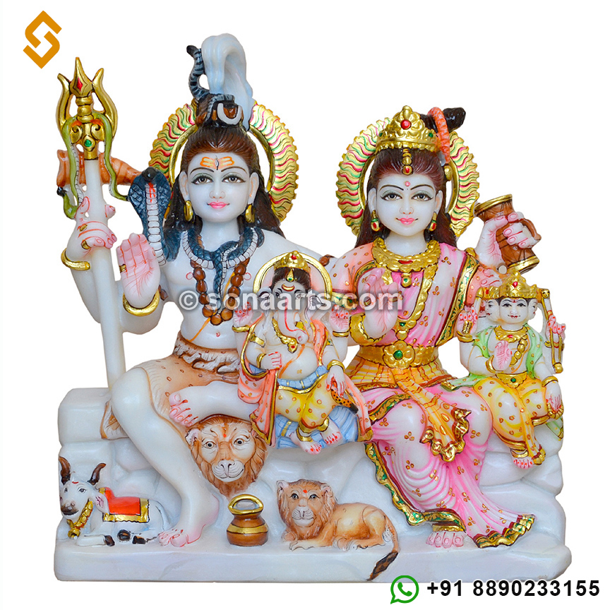 Lord Shiva Parvati Statue
