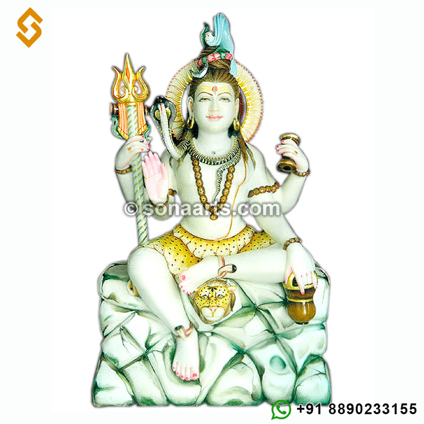 Lord Shiva from Marble Stone