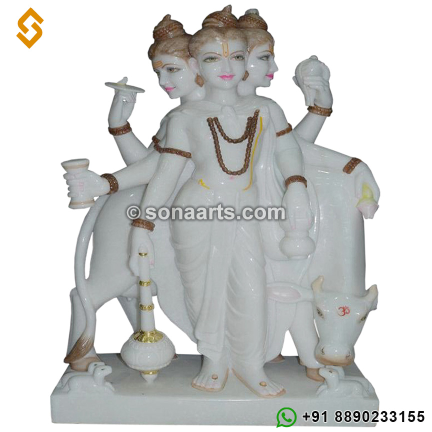 Marble Dattatreya Statue Manufacturers