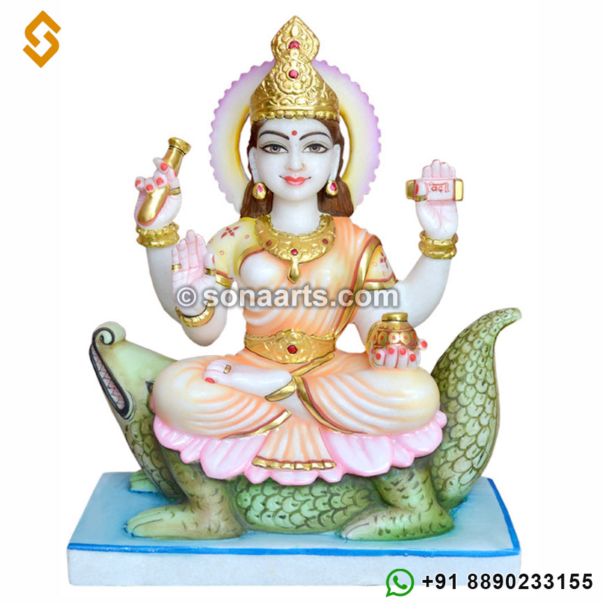 Marble Ganga ji Idol