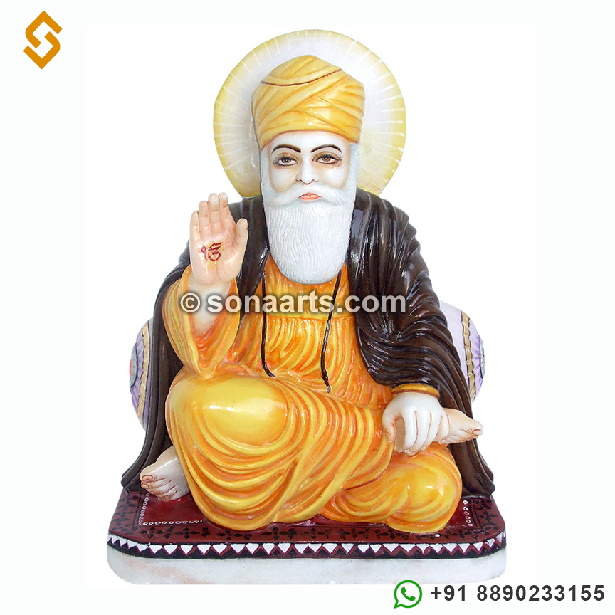 Marble Guru Nanak Dev Ji Statue