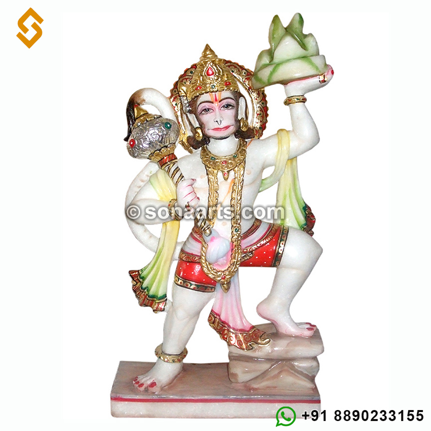Marble Hanuman ji Statue