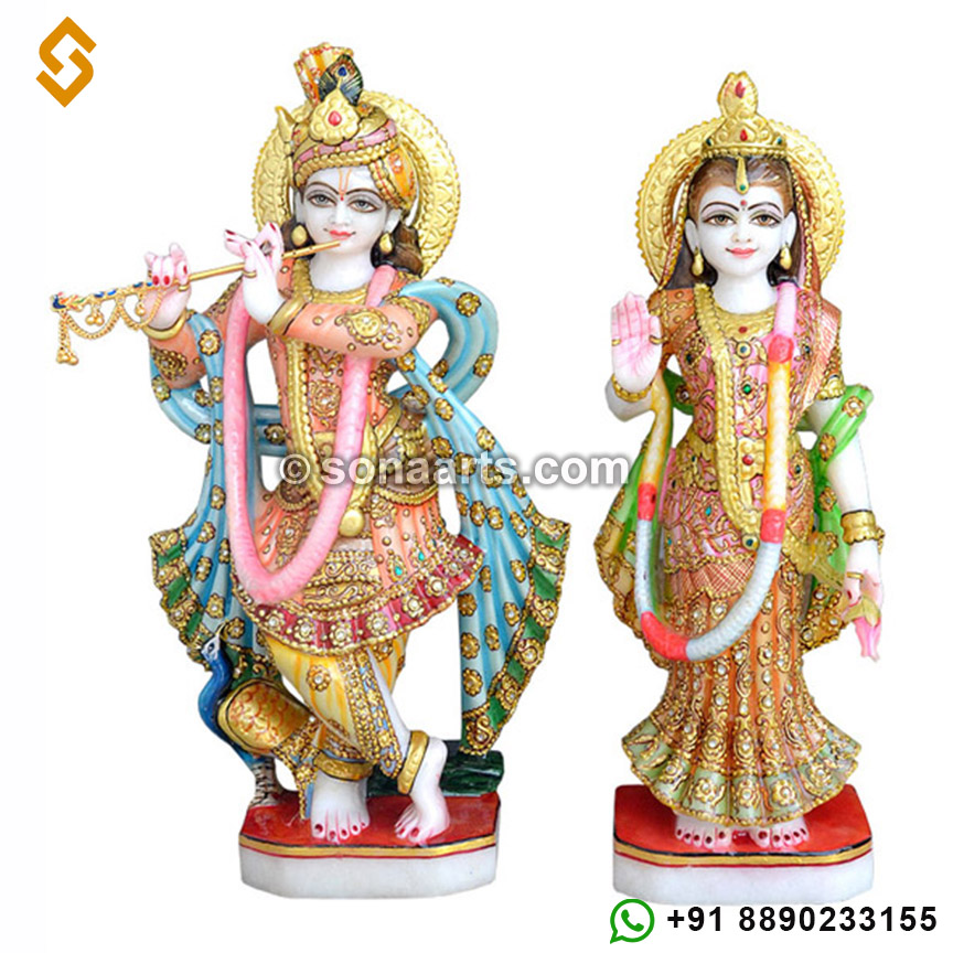 Marble Radha krishna statue buy online