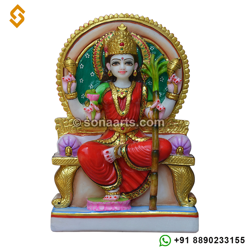 Marble Raj Rajeswari Devi Statue