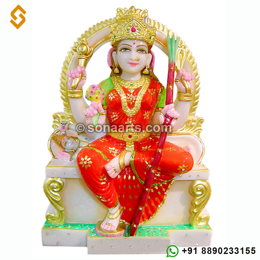 Marble Raj rajeshwari statue