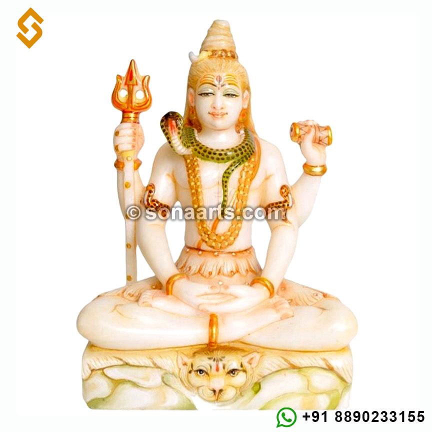 Marble Shiva Moorti