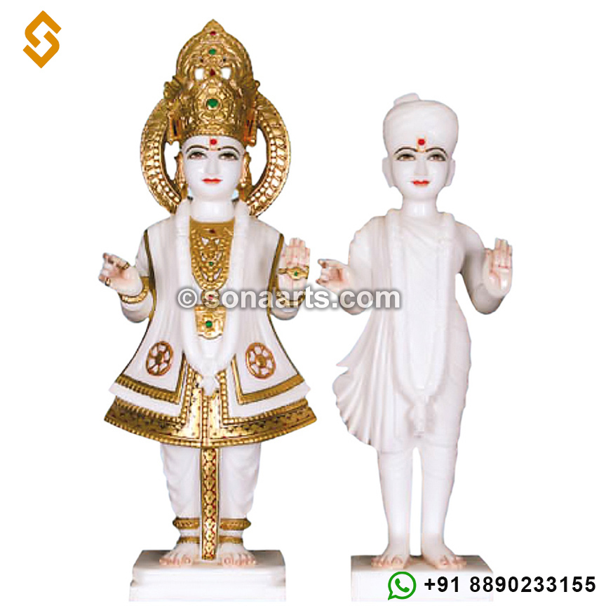 Marble Swami Narayan Statues