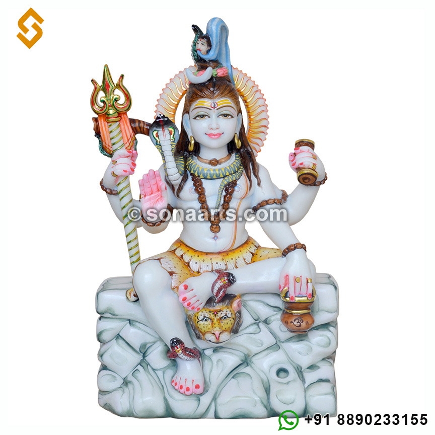 Marble shiva Statues for temple