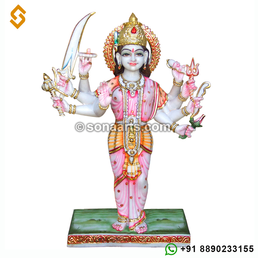 Standing Durga statue