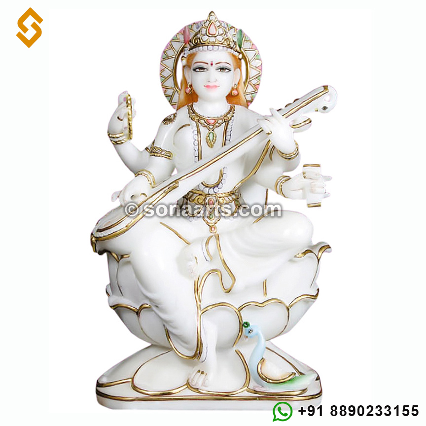 Statue of Goddess Saraswati