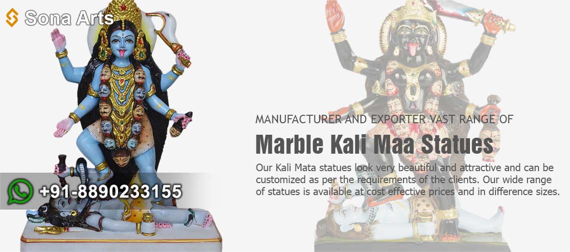 Marble Kali Maa Statues