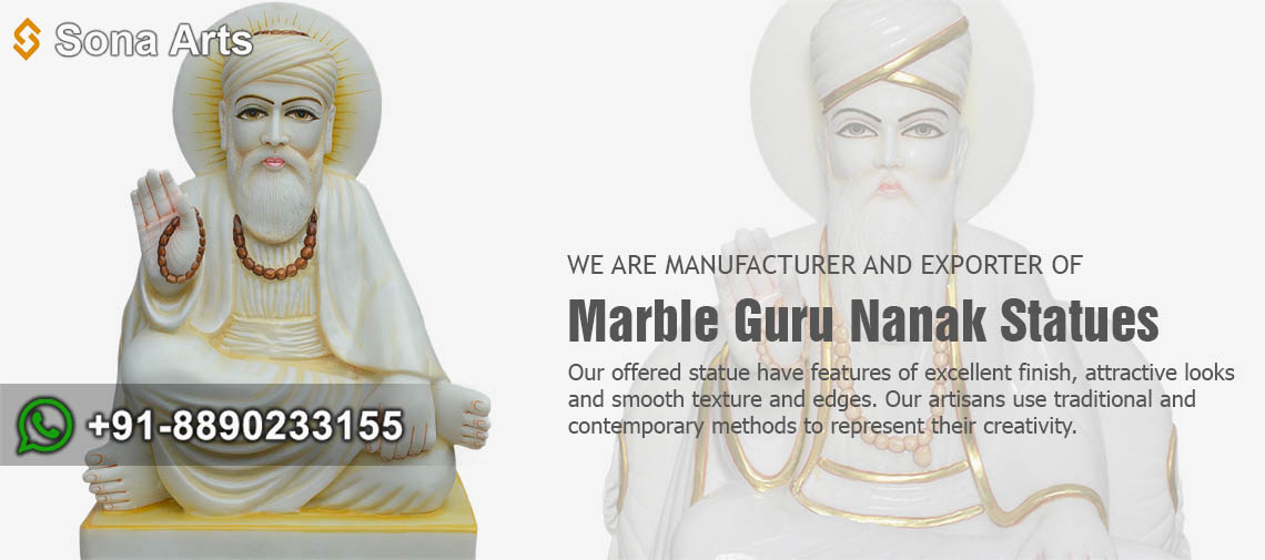Marble Guru Nanak Statues