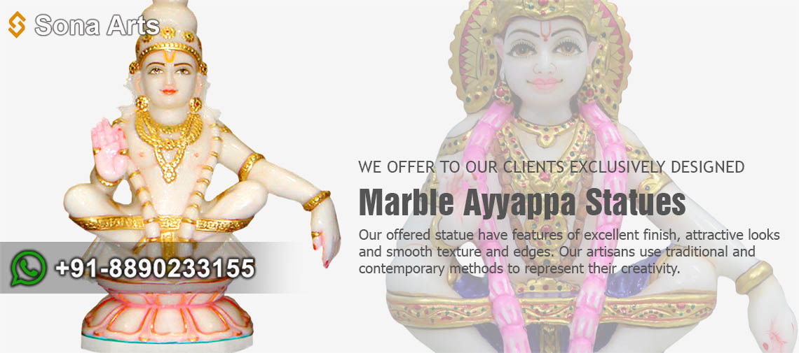 Marble Ayyappa Statues