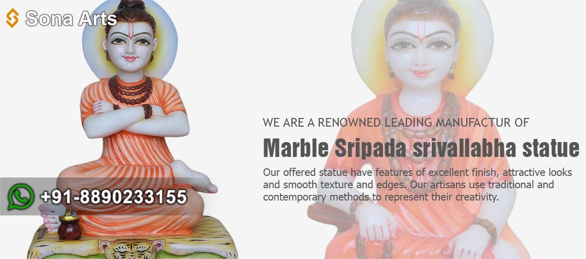 Marble Sripada srivallabha statues