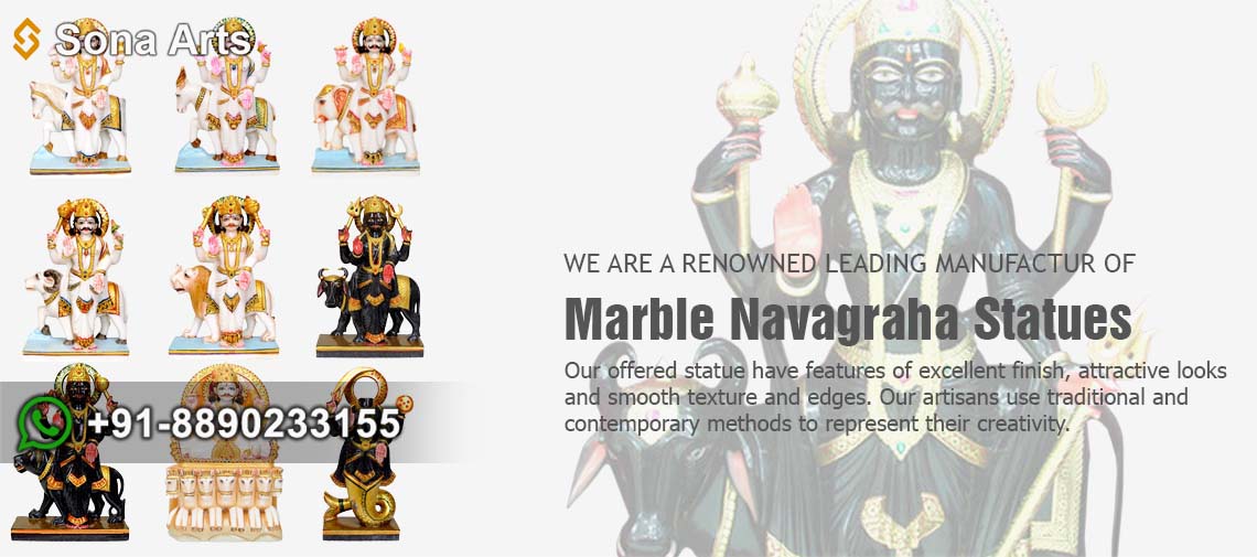 Marble Navagraha Statues